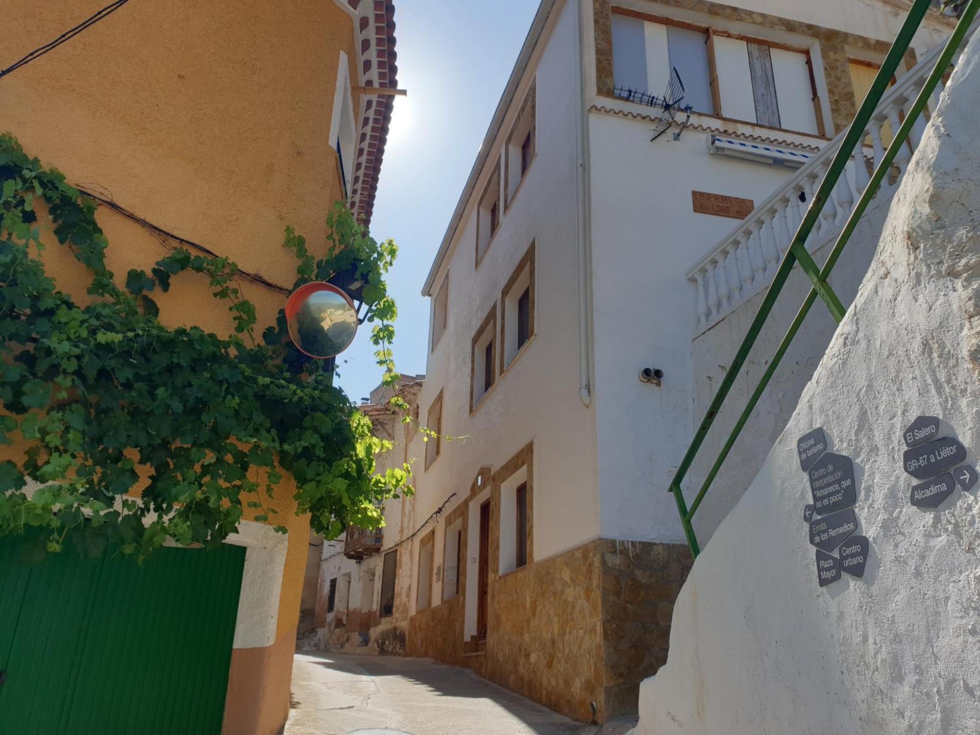 Casa Rural El Lobo アイナ エクステリア 写真