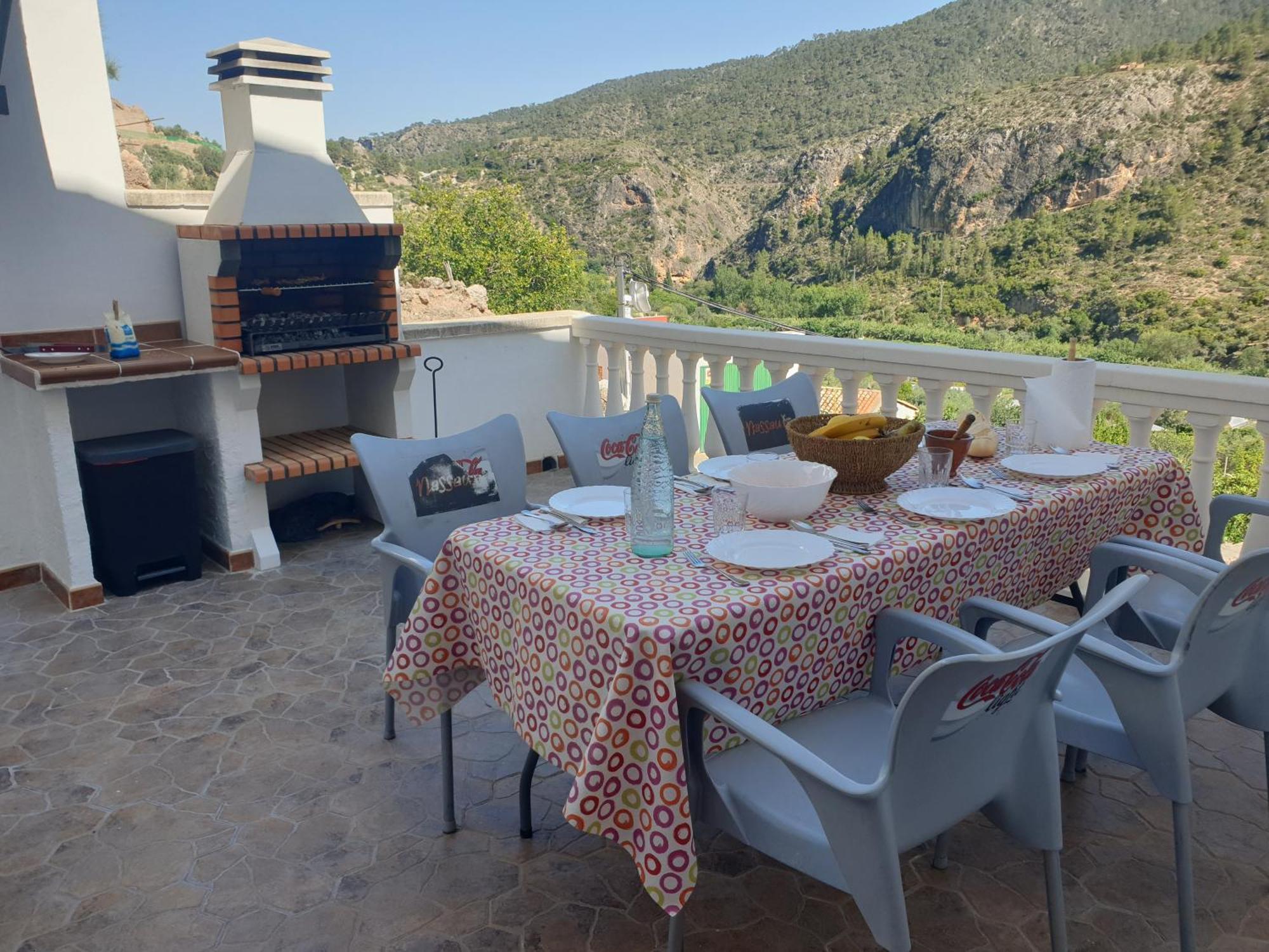 Casa Rural El Lobo アイナ エクステリア 写真
